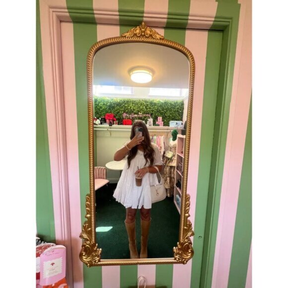 FREE PEOPLE Sandy Shores Babydoll Dress in Ivory Size Medium - Picture 12 of 14